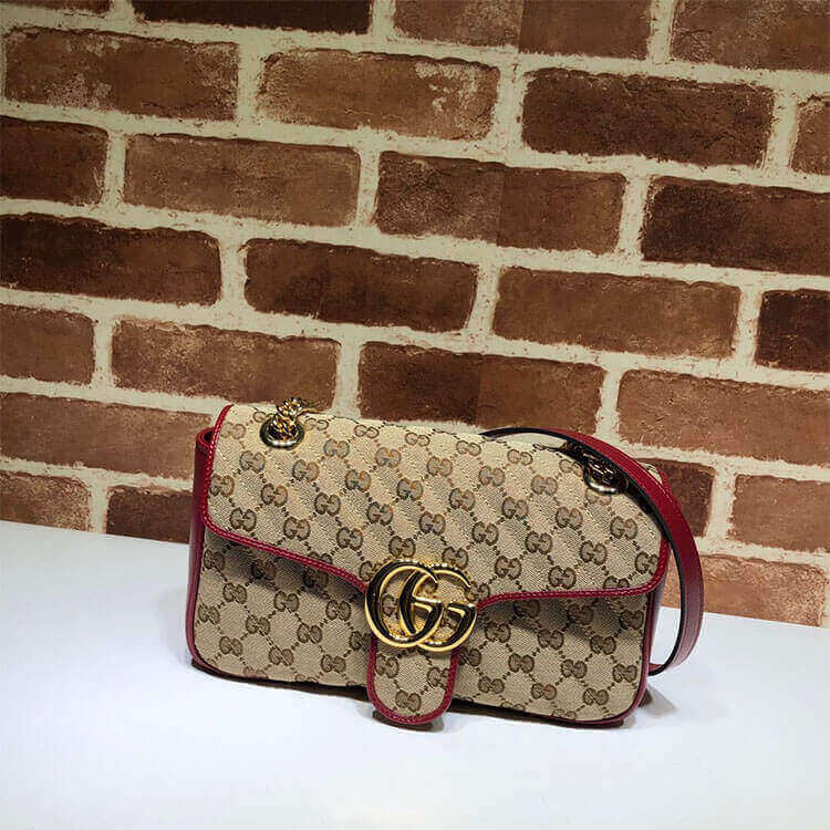 G*u*i gg marmont small shoulder bag