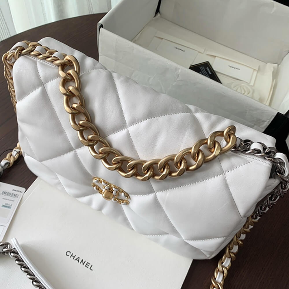 Ch*el 19 large handbag