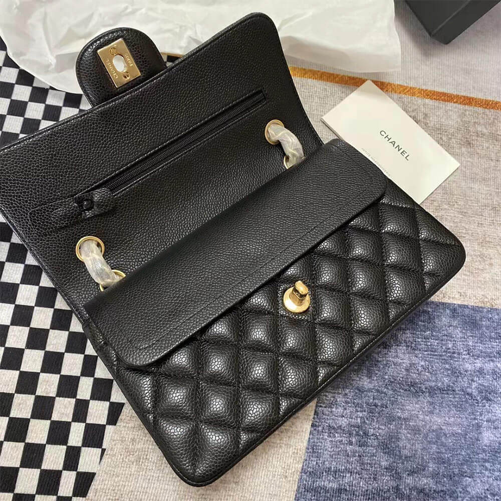 Ch*el classic flap handbag