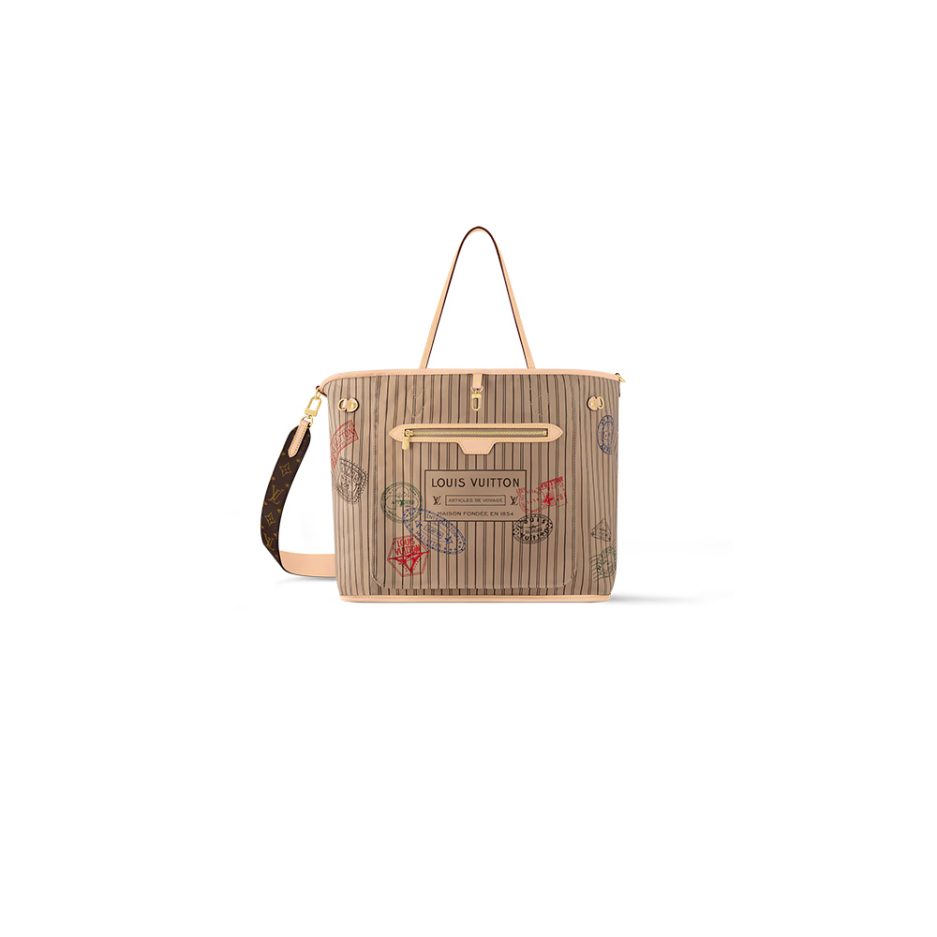 LV Neverfull Bandouliere Inside Out GM