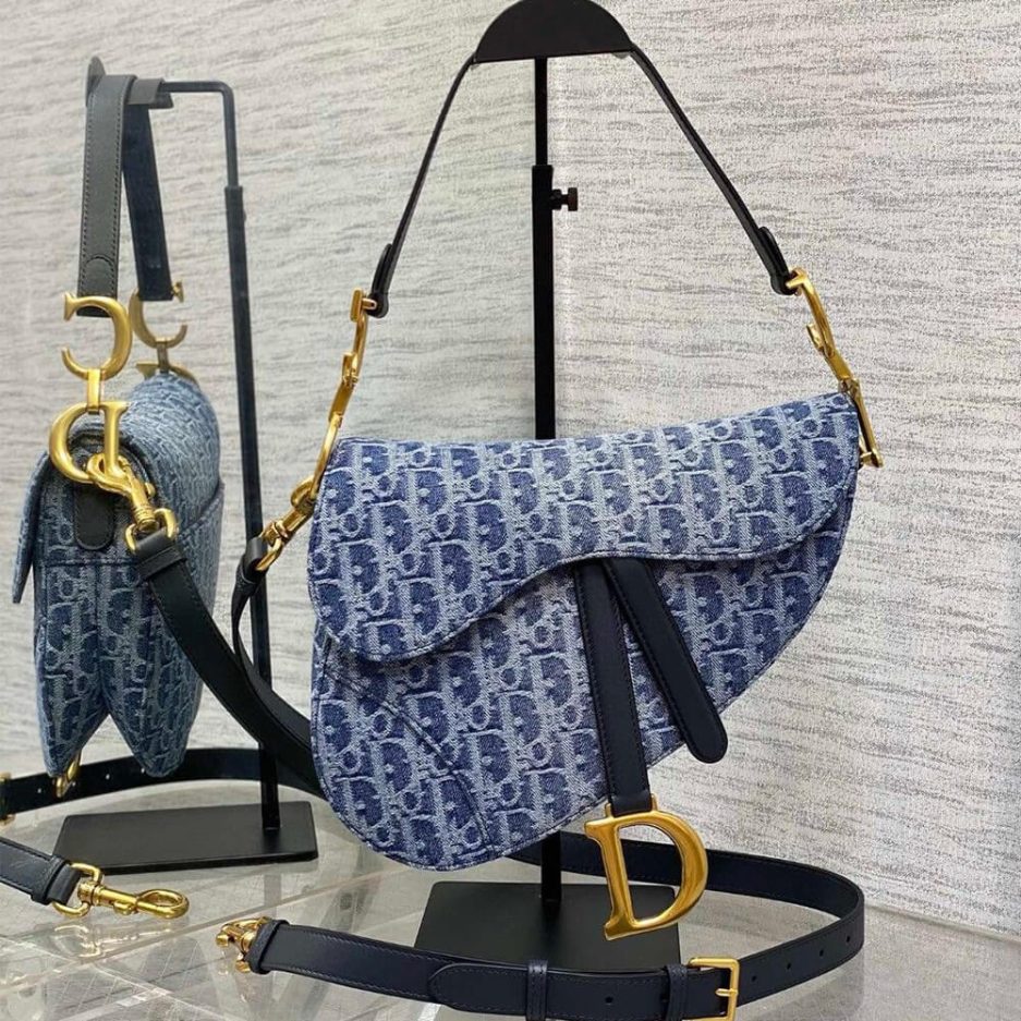 D*or mini saddle bag with strap