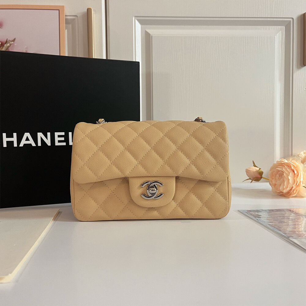 Ch*el mini flap bag