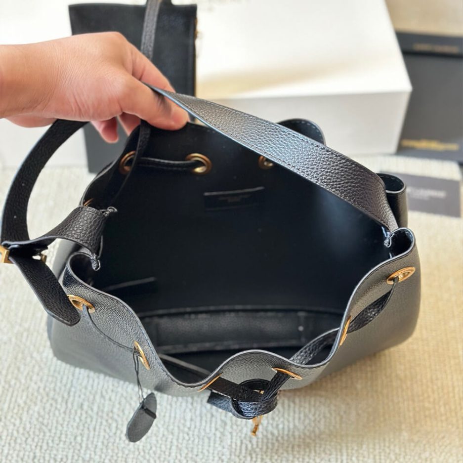 YSL PARIS VII small hobo in grained leather