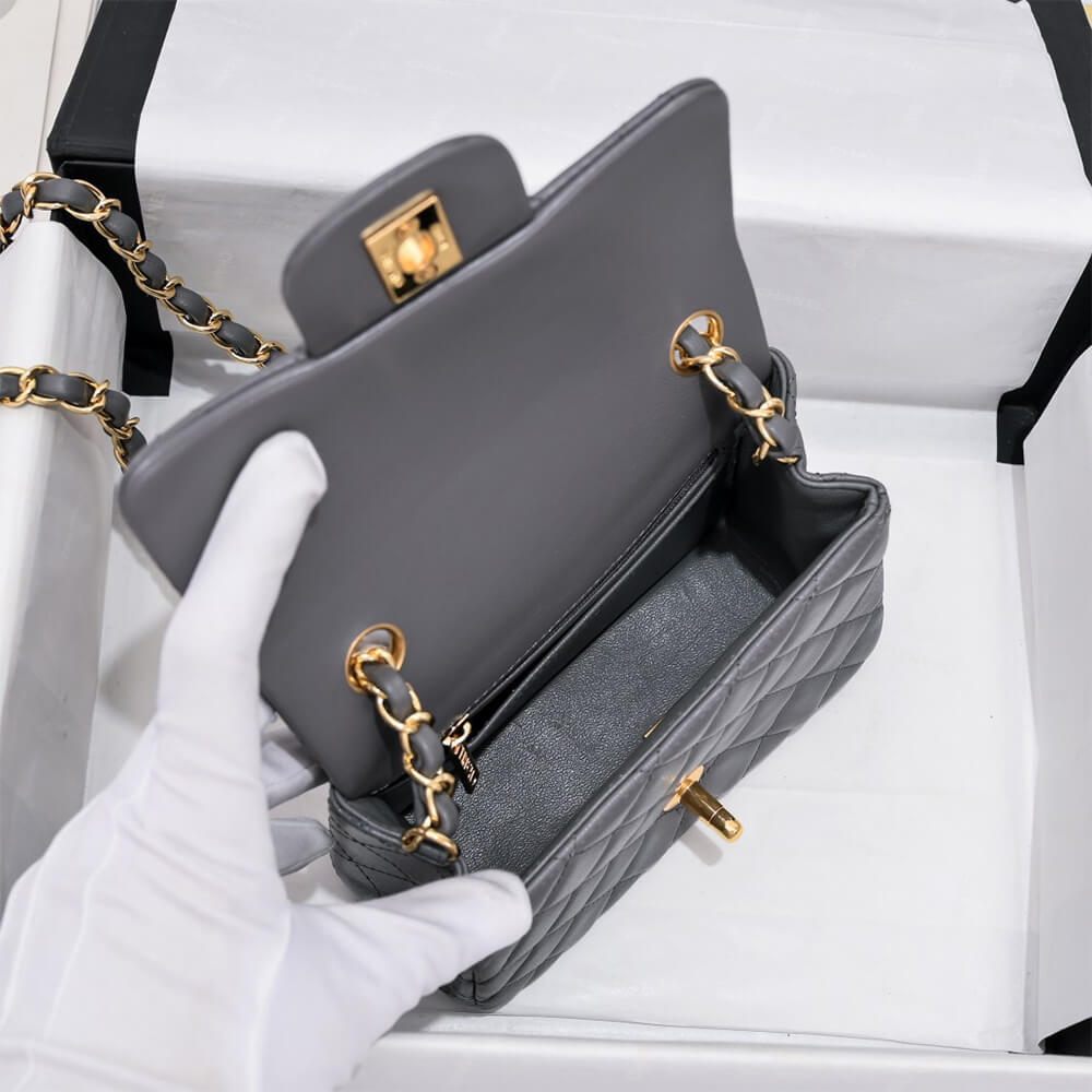 Ch*el mini flap bag